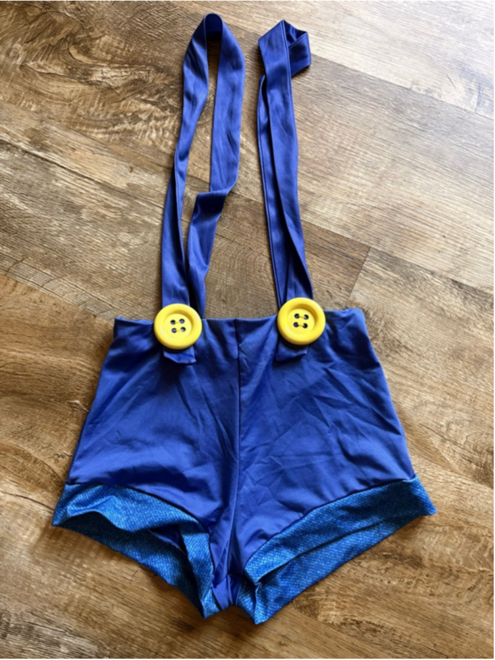 Leg Avenue Mario Bros Costume Overall Shorts S/P Cosplay